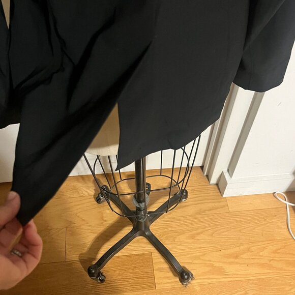 M.M. LAFLEUR Moreland Travel Blazer OrigamiTech Size 14 - Picture 6 of 9